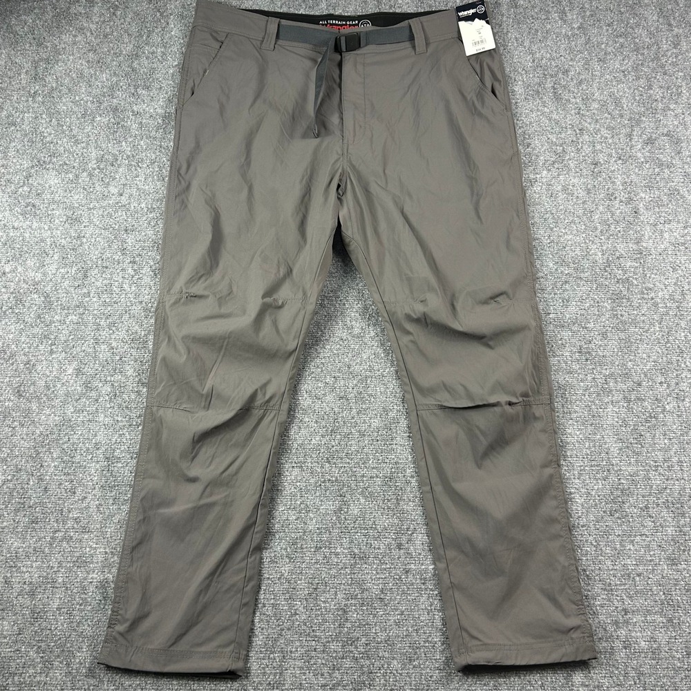 Wrangler ATG Pants Mens 40x30 Gray All Terrain Gear Hiking Outdoor 112359934